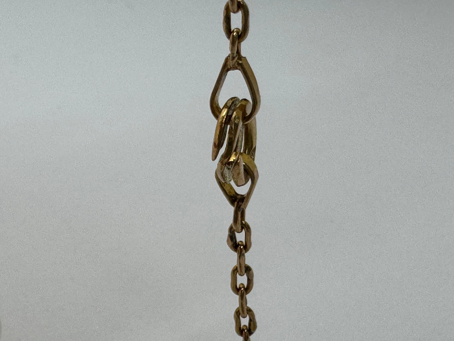 Collier Ras du Cou Or Jaune 18K et Grenats