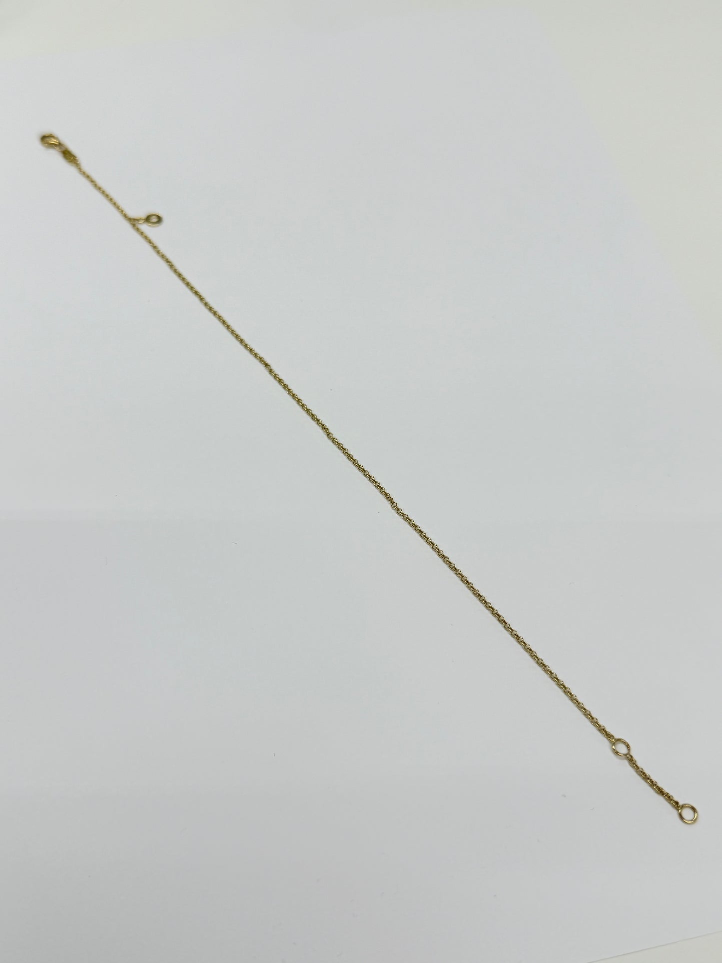 Bracelet Chaîne de cheville en Or Jaune 18k