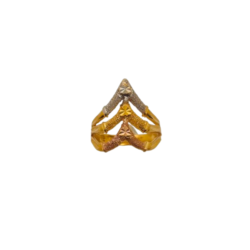 Bague en 3 ors 22K Taille-51