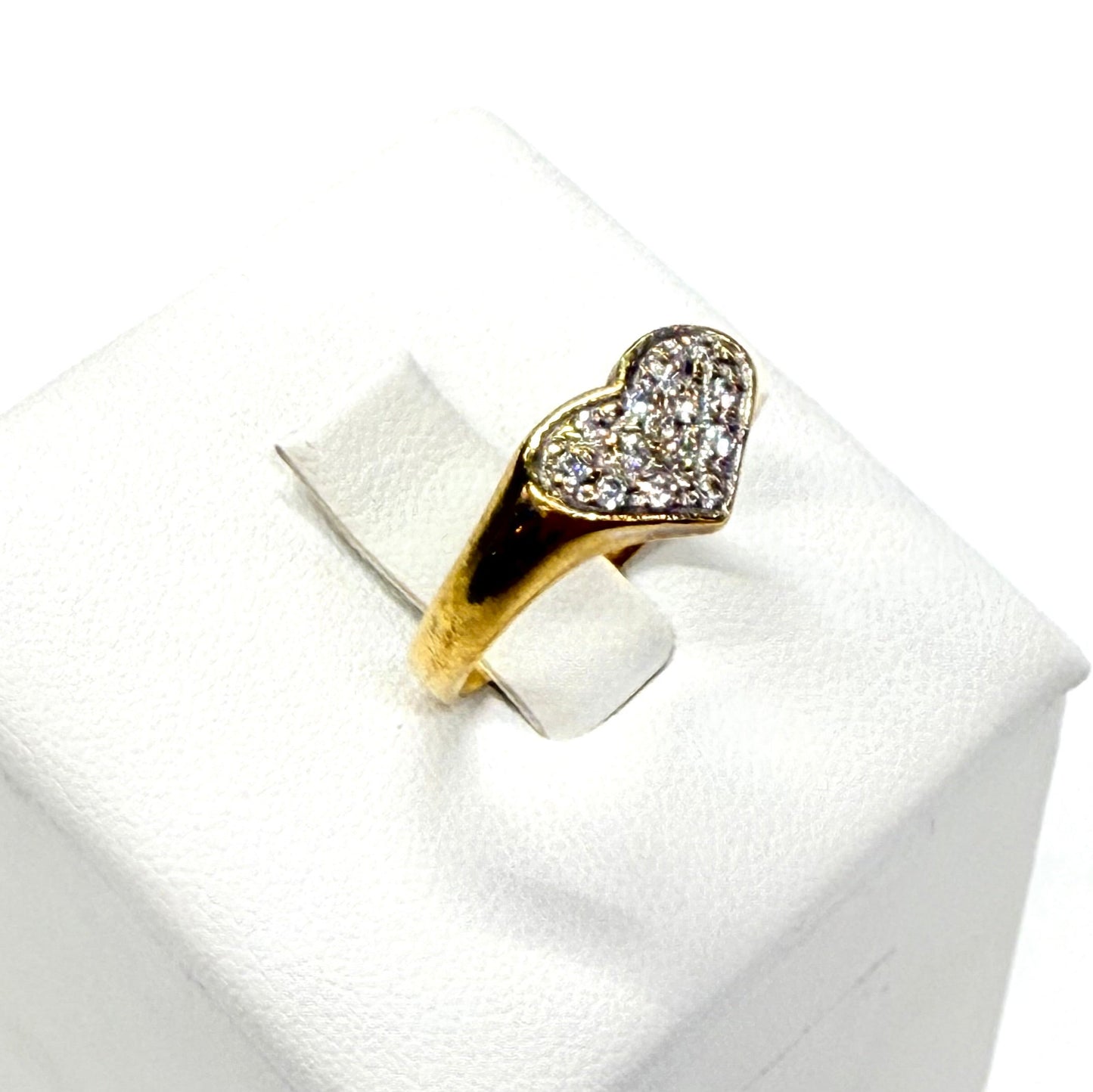 Bague Or Jaune 18k Taille-54