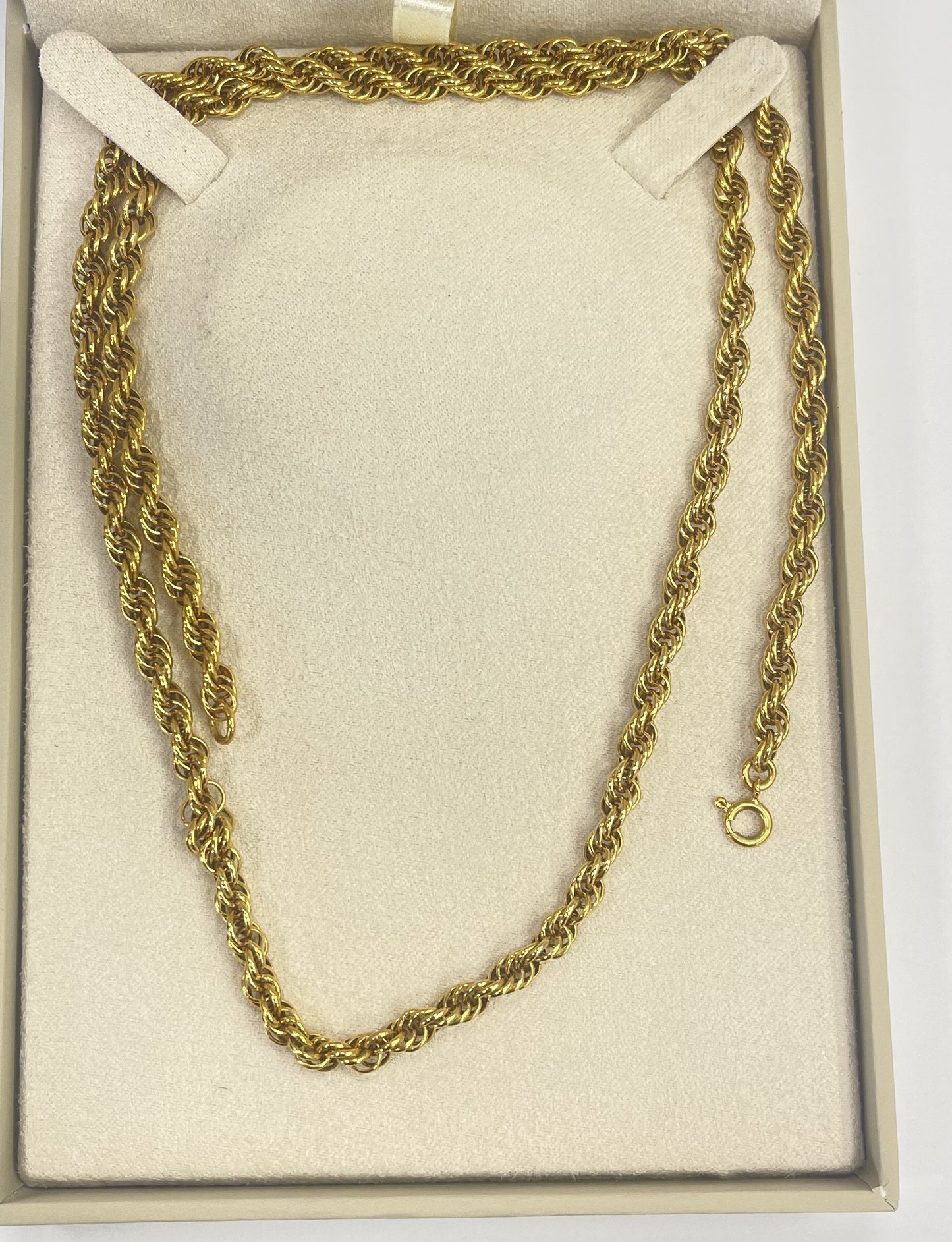 Collier Sautoir en Or Jaune 18K 13.71 Grs