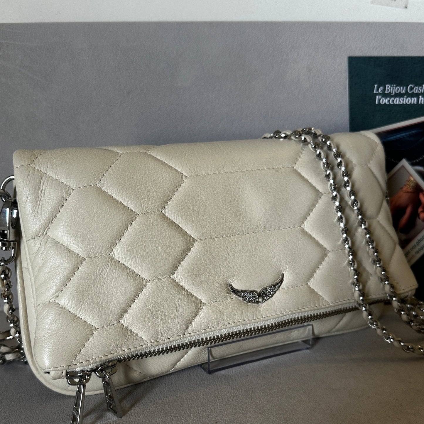 Zadig & Voltaire Rock Nano - Sac à Bandoulière en Cuir