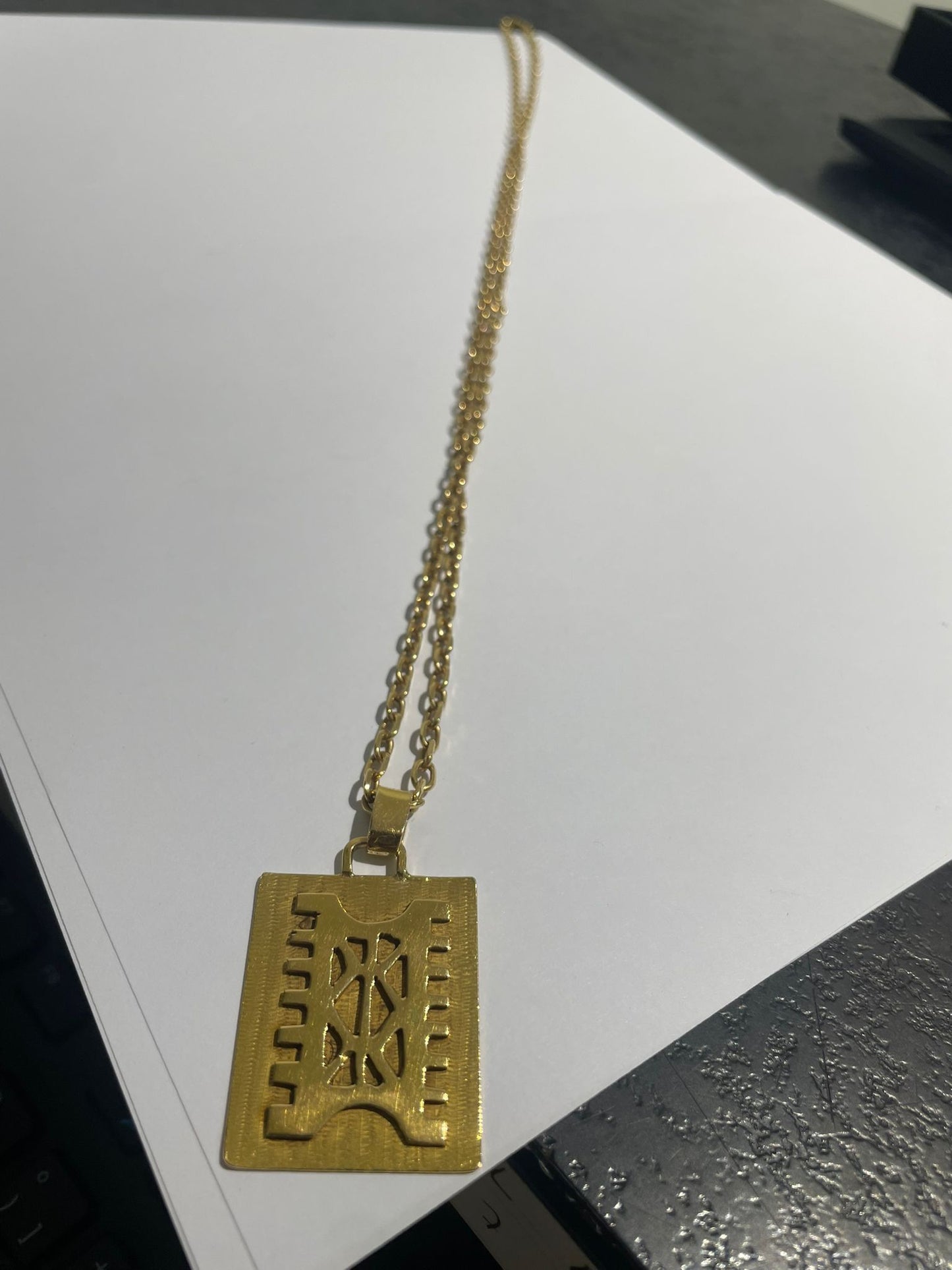 Collier Sautoir en Or Jaune 18K 46.5 Grs