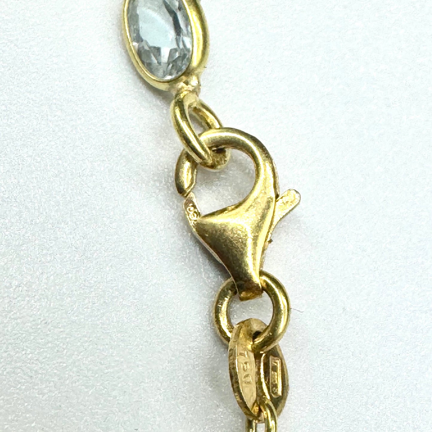 Collier Ras du Cou en Or Jaune 18K - 11.62g