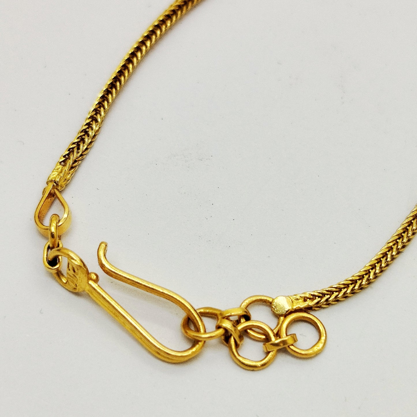 Collier Princesse Fantaisie en Or Jaune 22 carats 12.73 Grs