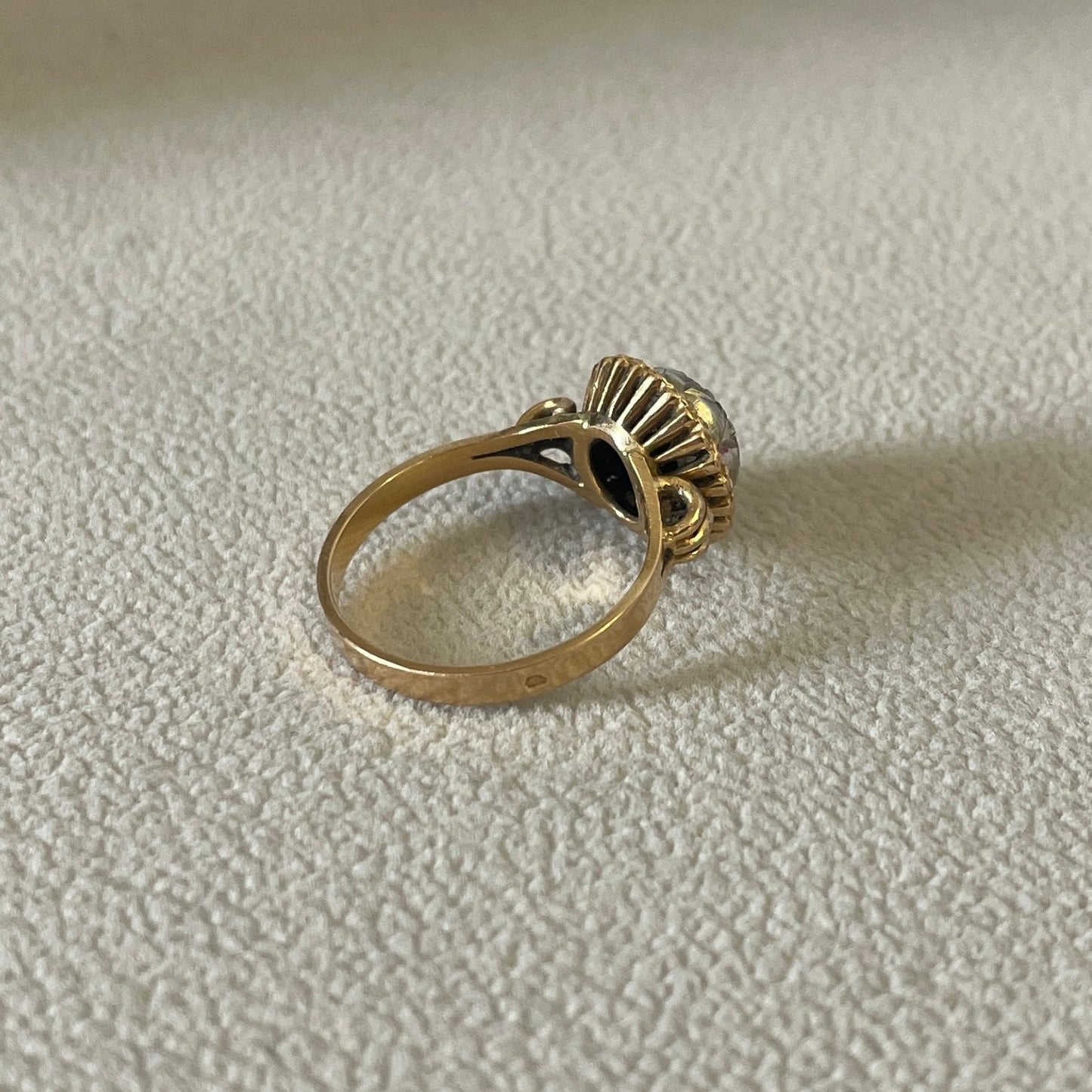 Bague Ancienne en Or 18K Taille-56