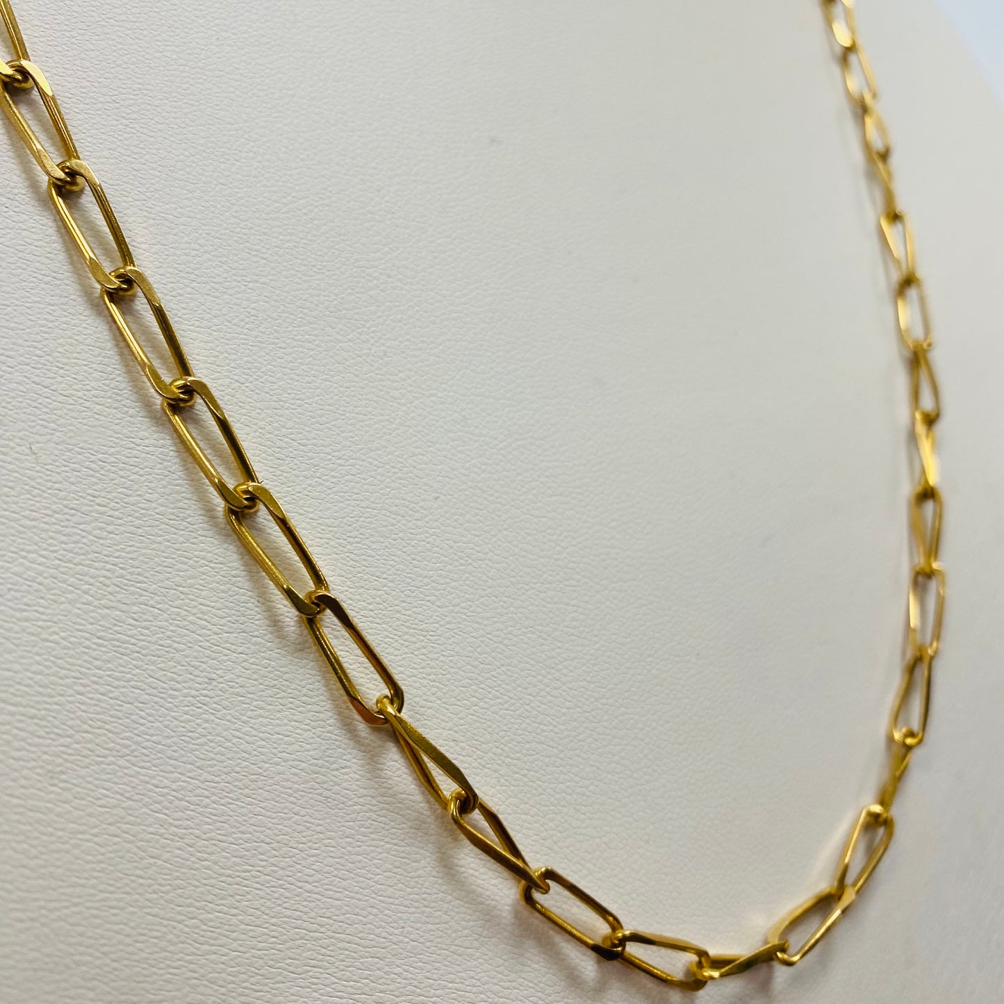 Collier matinée en Or jaune 18K Lg 60cm