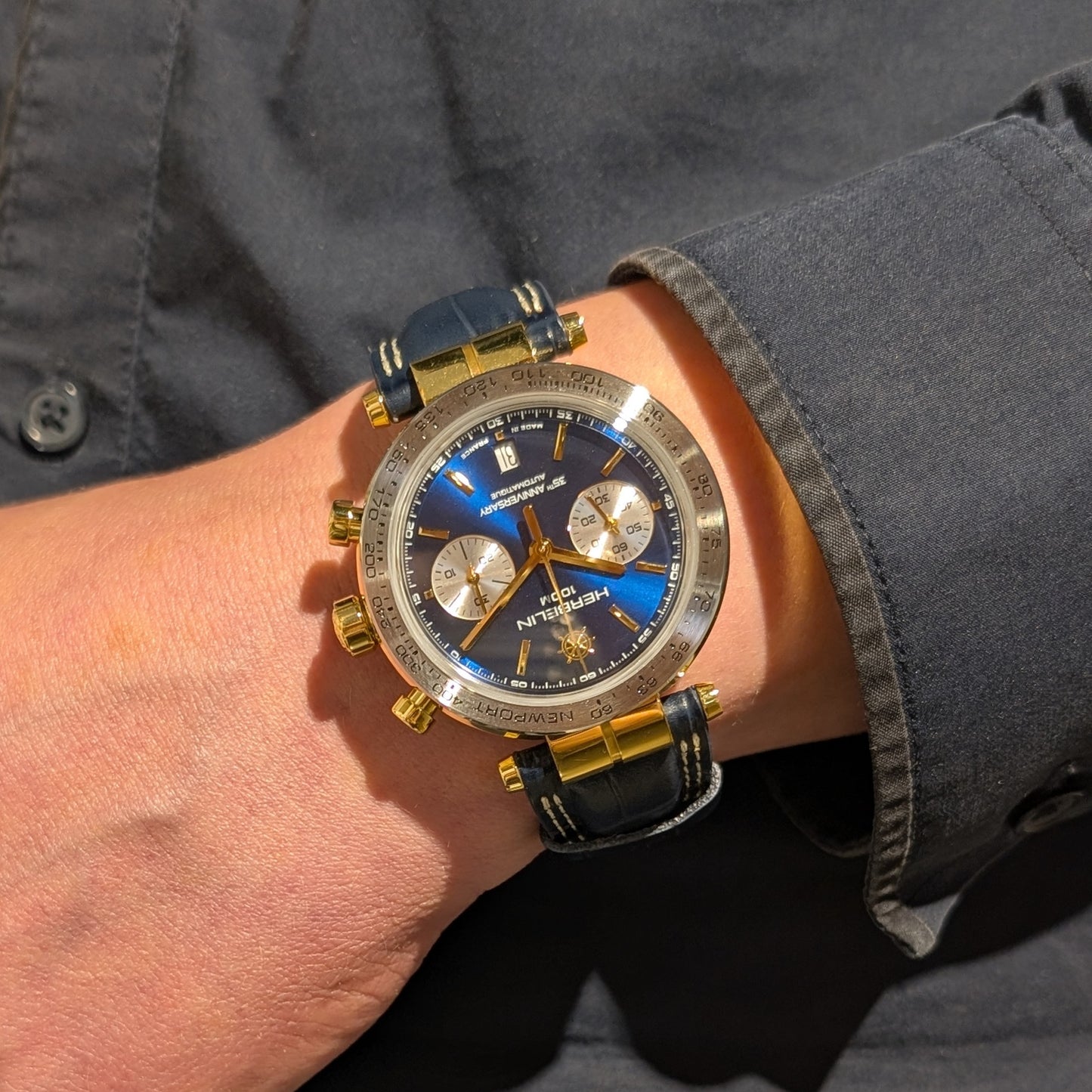 Montre Herbelin Newport 35th Anniversary 2023 en Très Bon Etat