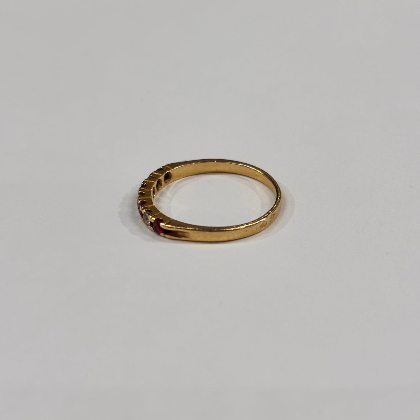 Bagues en Or Jaune 18K Taille-55