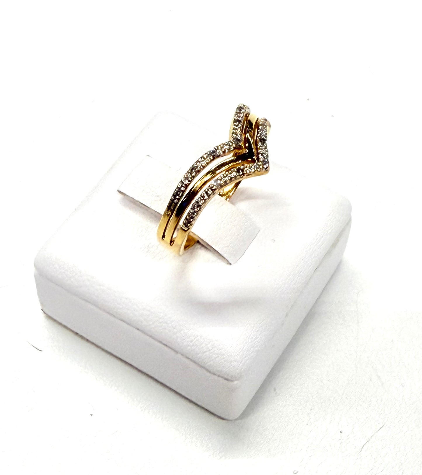 Bague Or Jaune 18K Taille-54