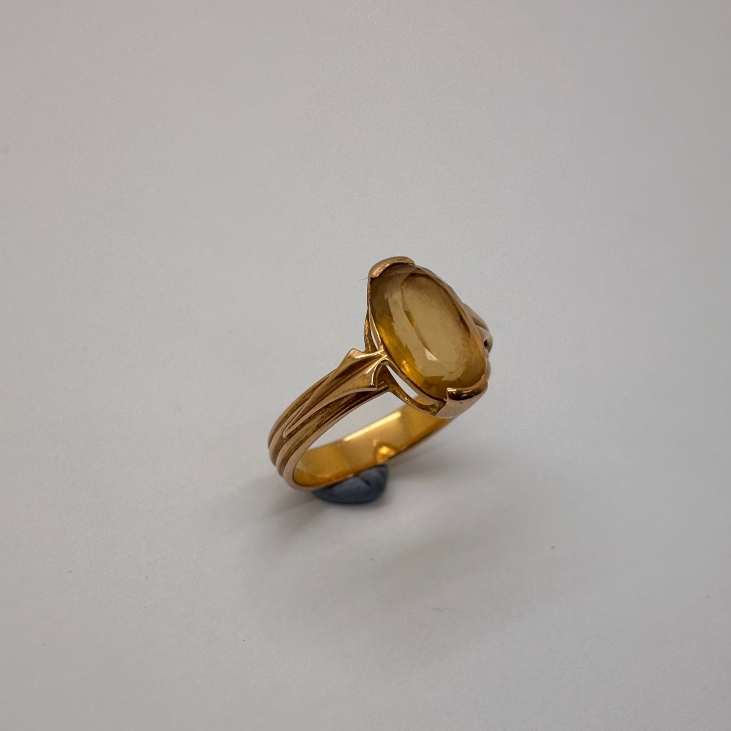 Bague en Or Jaune 18K Taille-56