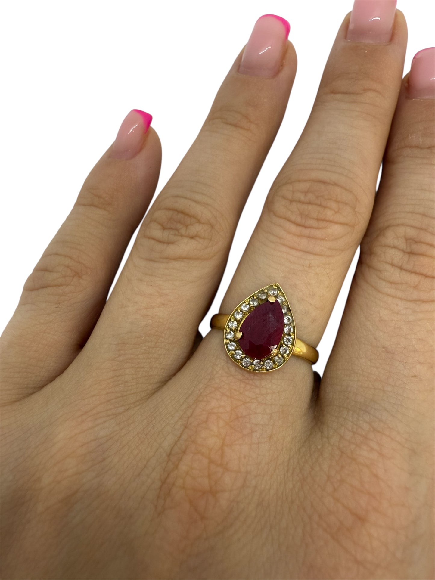 Bagues en Or Jaune 18K Taille-52