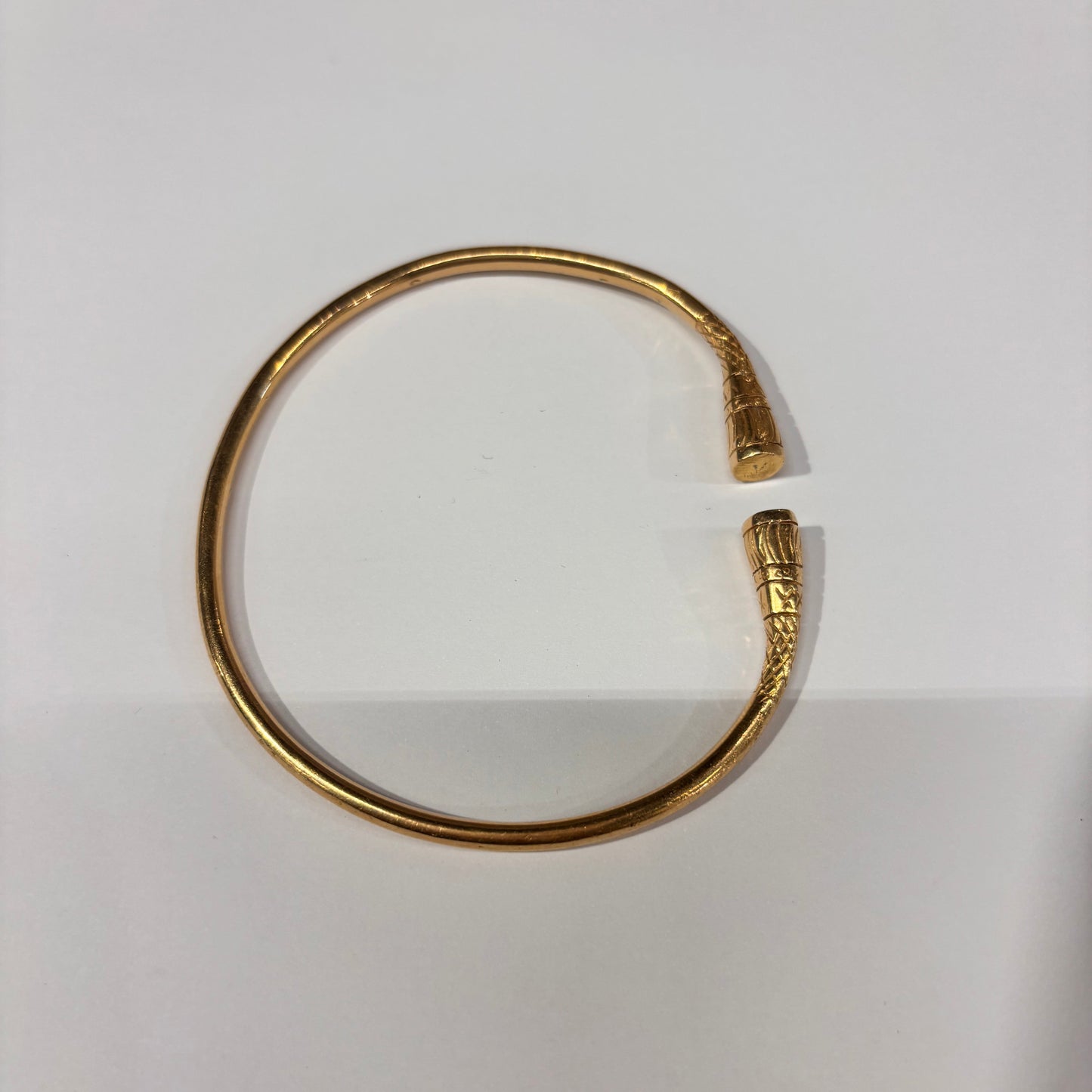 Bracelet Jonc Or Jaune 18K 28.57 Grs