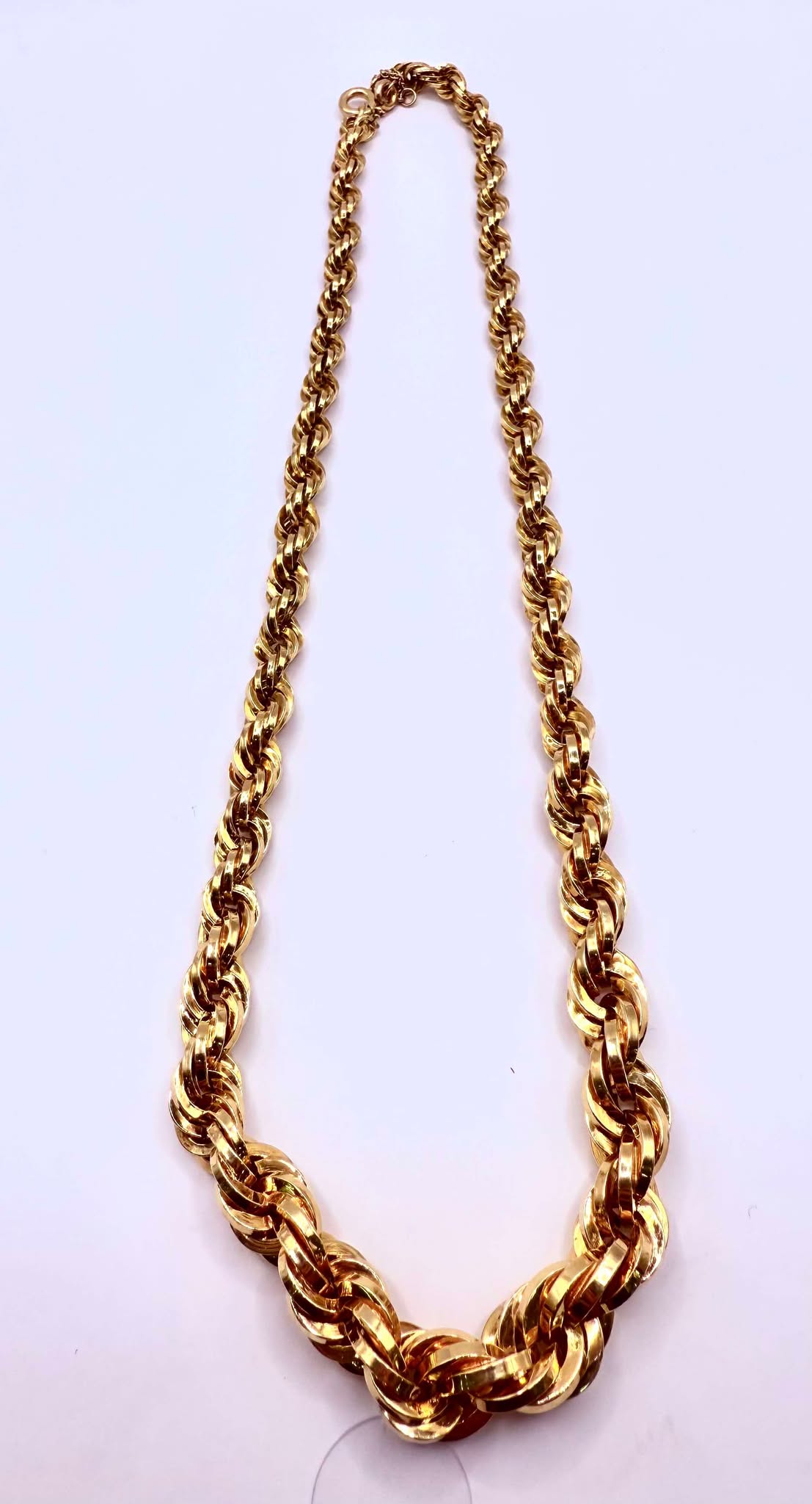 Collier Matinée en Or Jaune 18K Tête d'Aigle