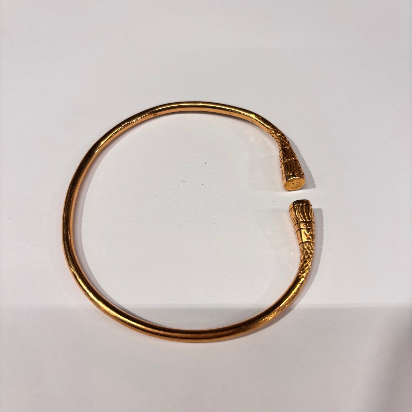 Bracelet Jonc Or Jaune 18K 28.57 Grs