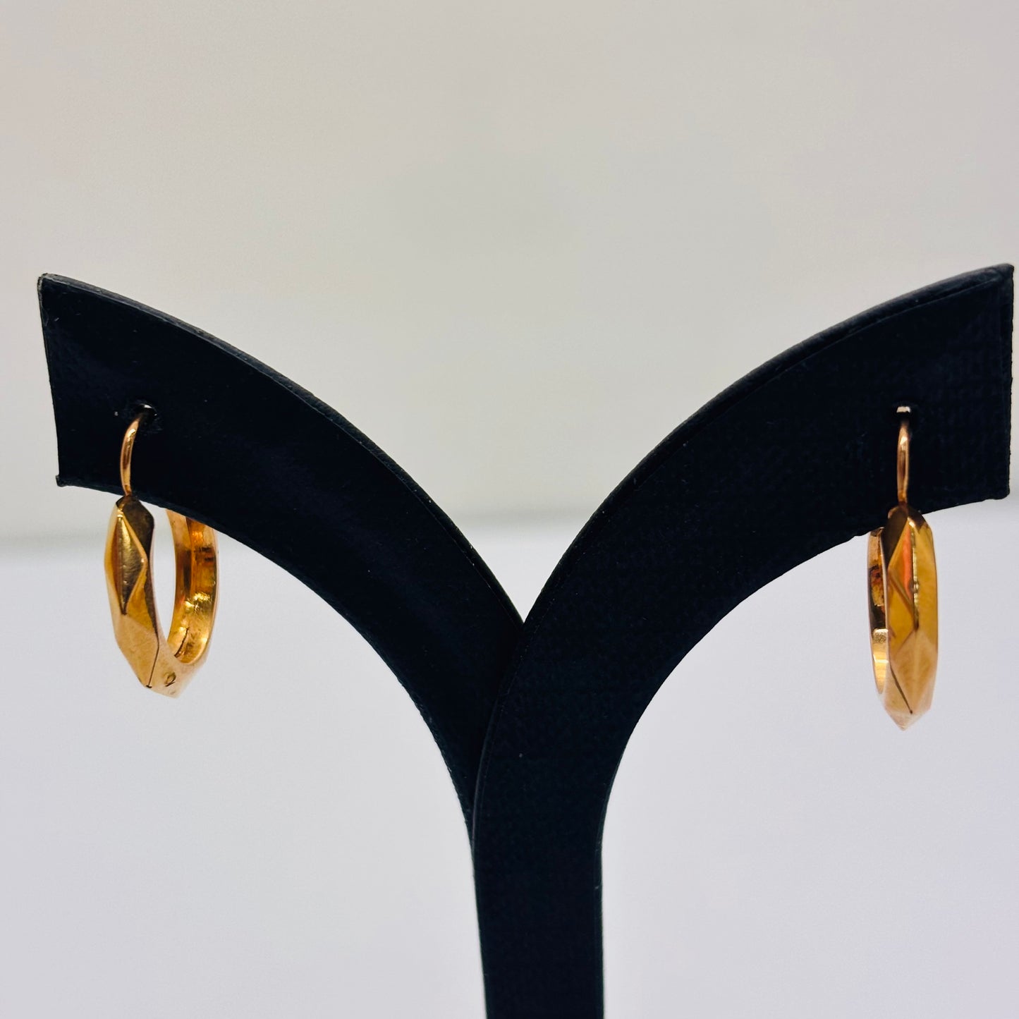 Créoles en or jaune 18K 1.17 Grs