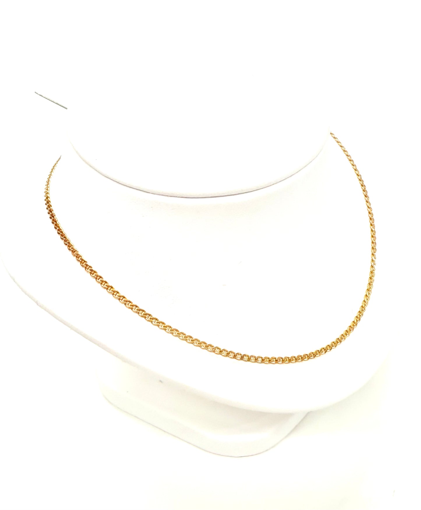 Collier Ras du Cou Or Jaune 18k 4.37 Grs
