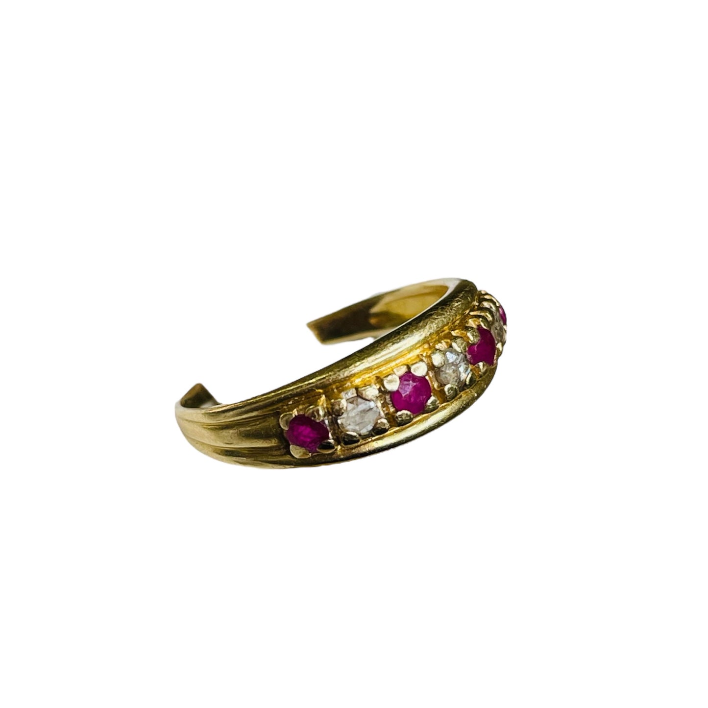 Bague en Or Jaune 18K Taille-55
