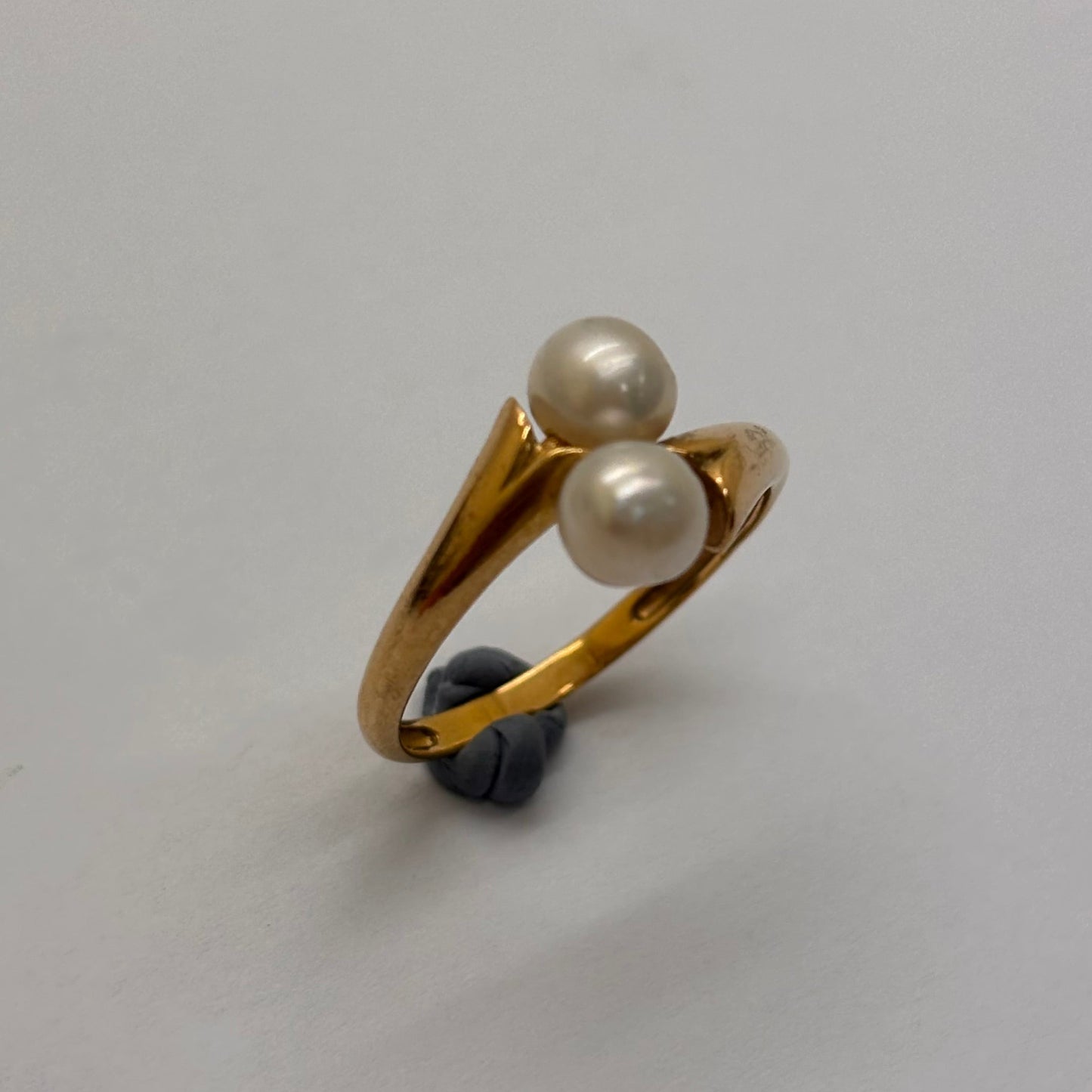 Bague en or jaune 18K Taille-52.5