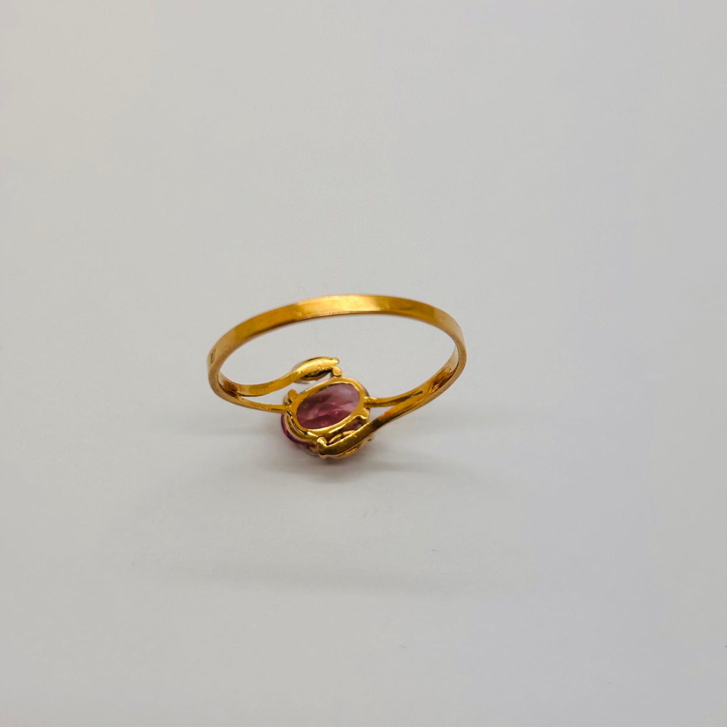 Bague En Or Jaune 18k Taille-58