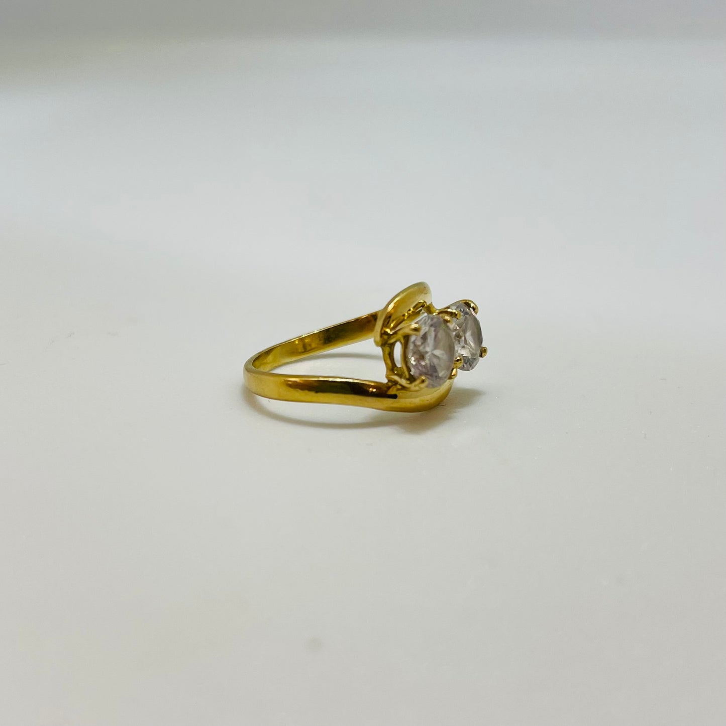 Bague en Or Jaune 18K Taille-52