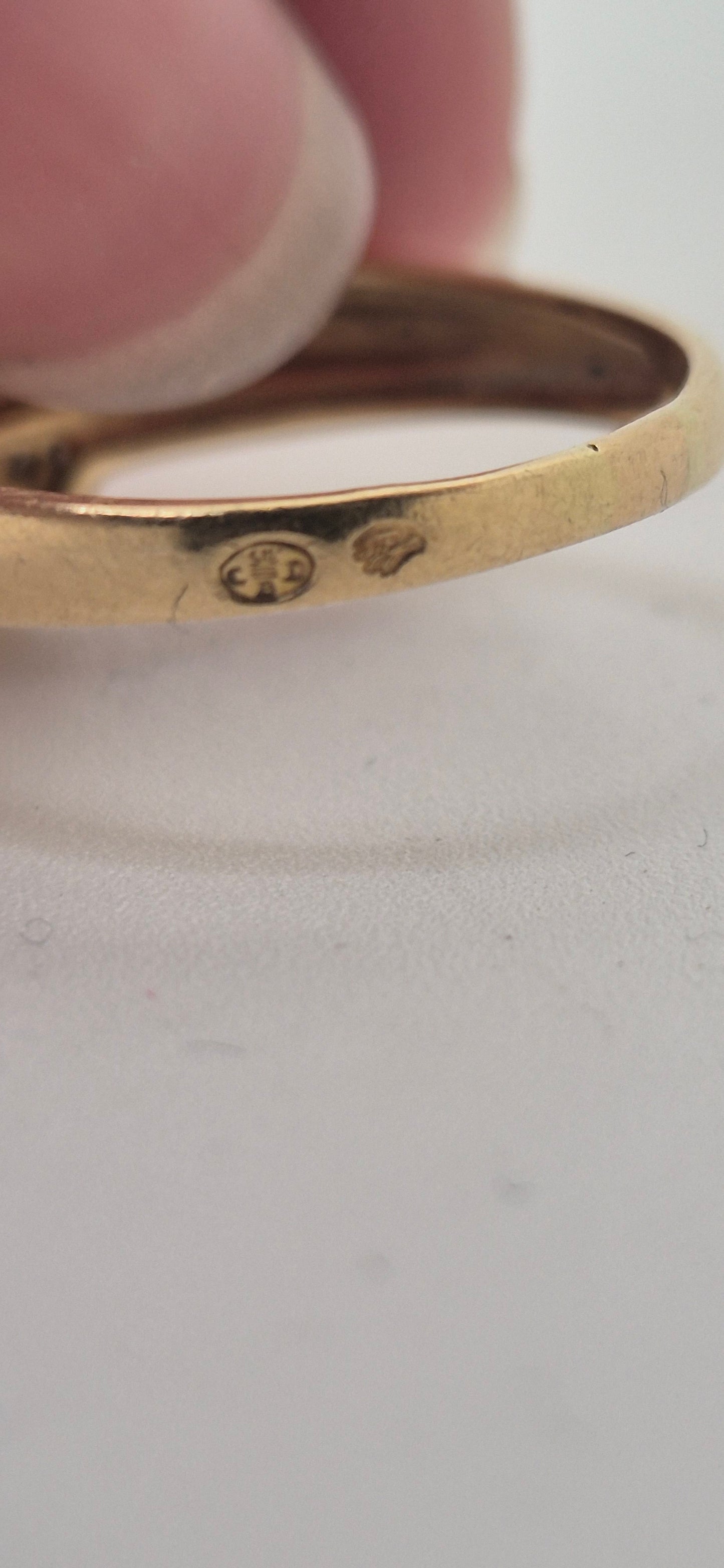 Bague en Or 18K avec diamants et rubis