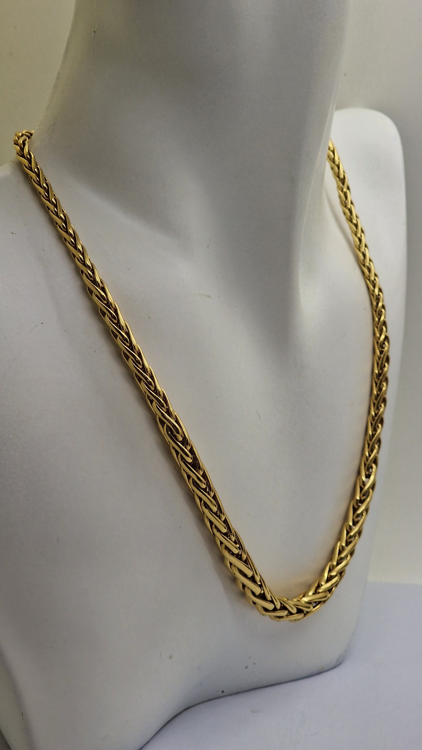 Collier Princesse en or jaune 18K 22.41 Grs