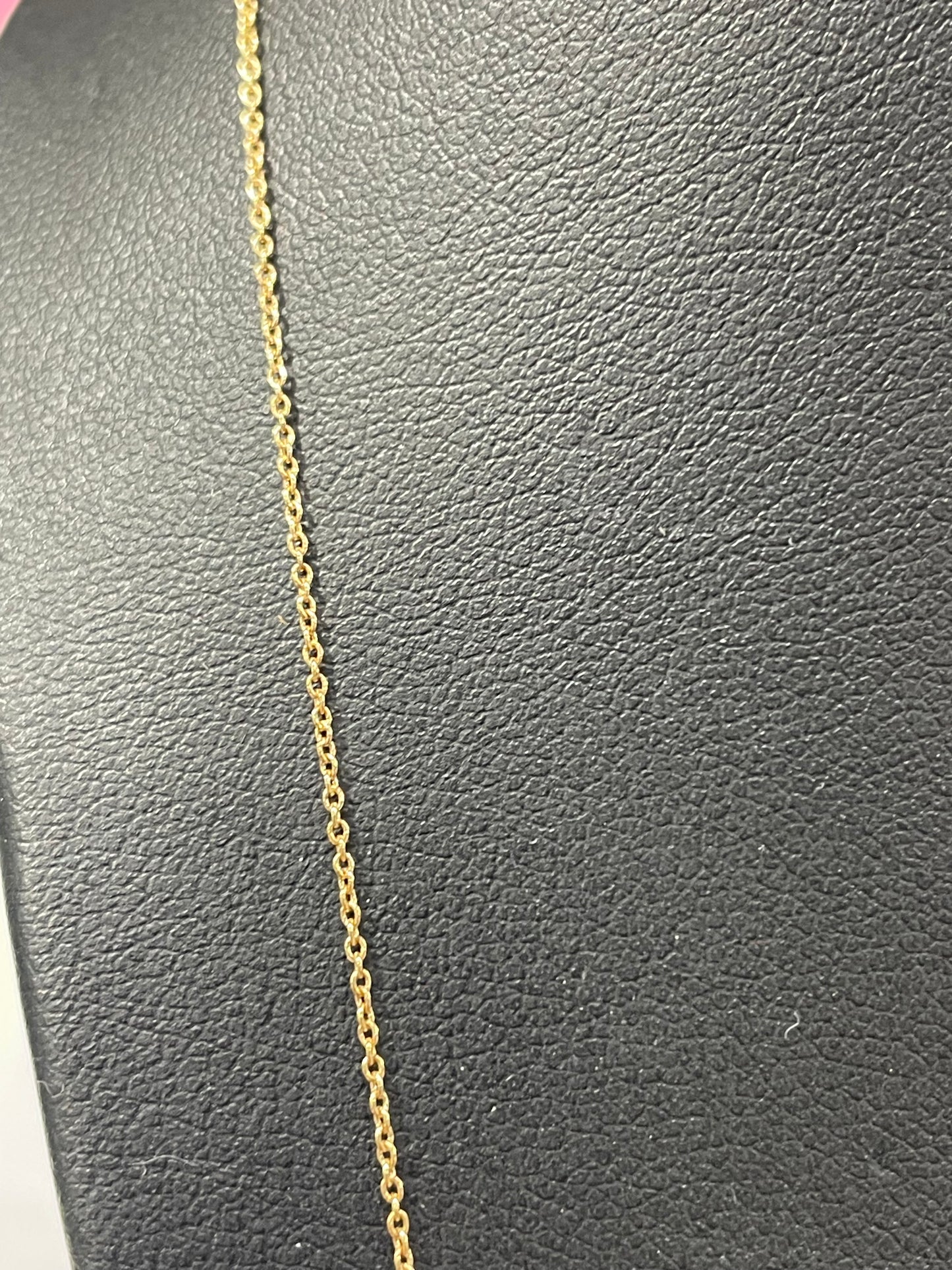 Collier Princesse en Or jaune et or blanc 18K 2.72 Grs