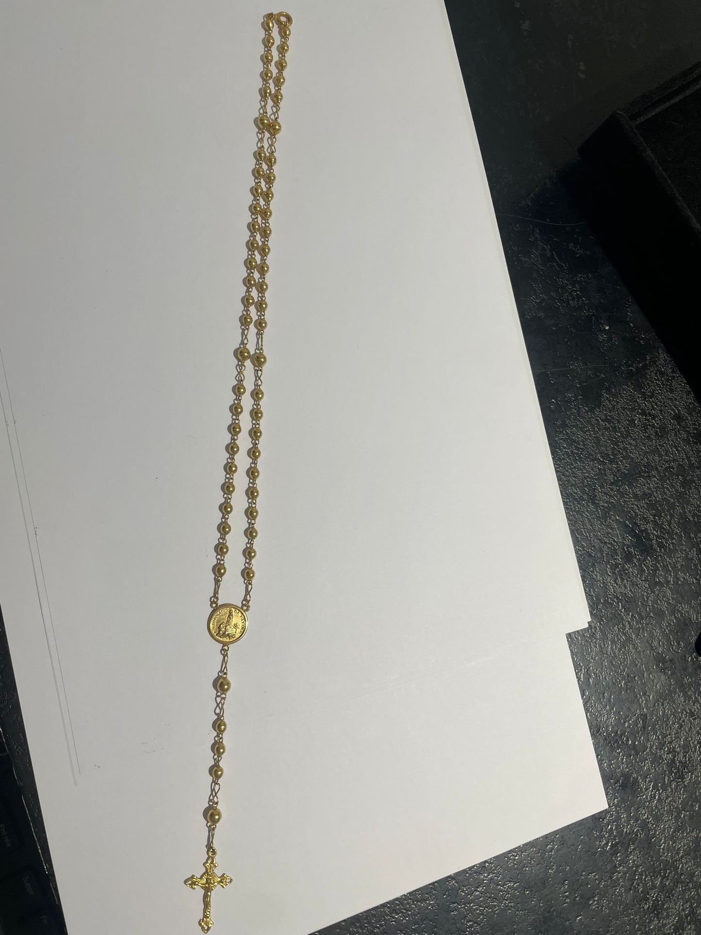 Collier CHAPELET en Or Jaune 18K 15.61 Grs