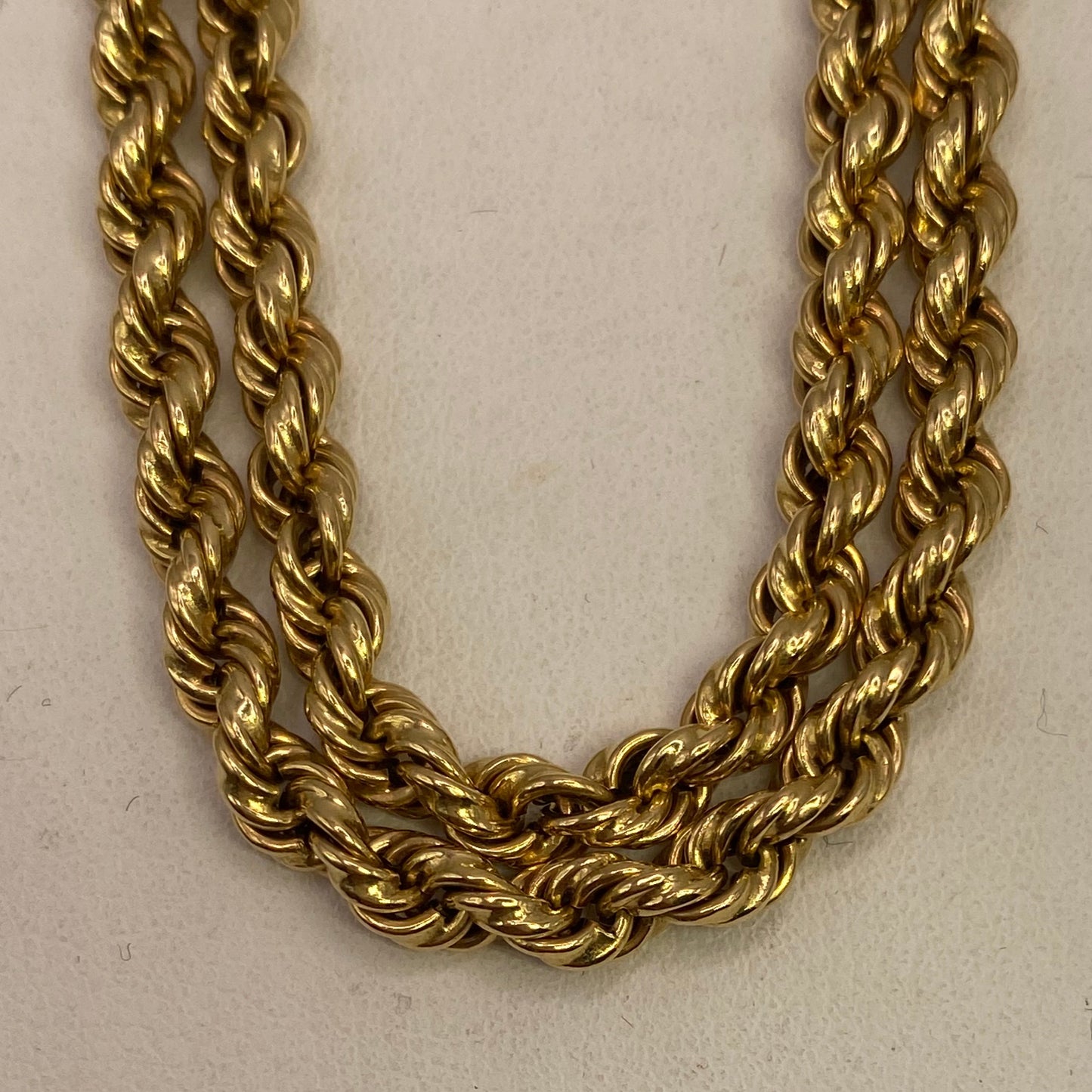 Collier Ras du Cou en Or Jaune 18K - 24.08g