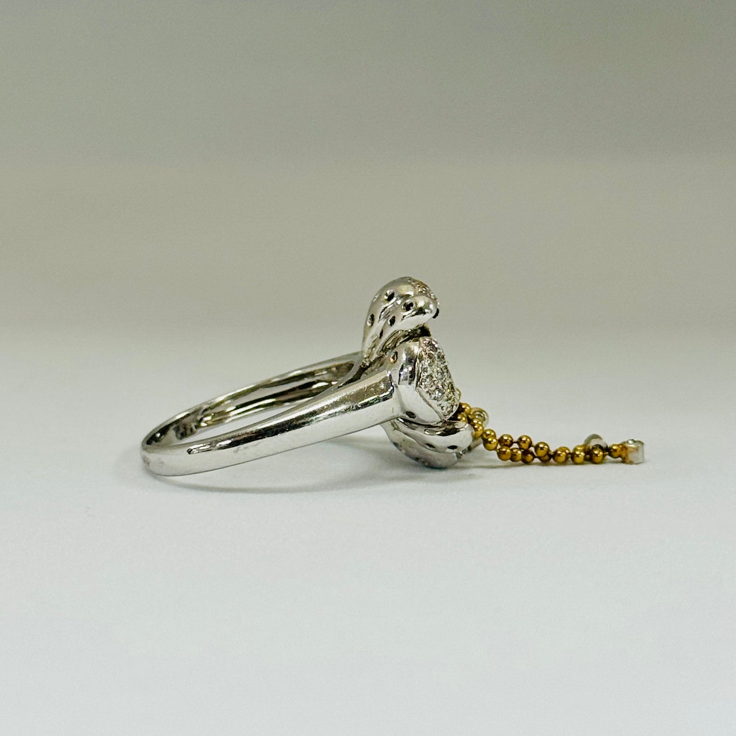 Bagues en or blanc 18K Taille-54