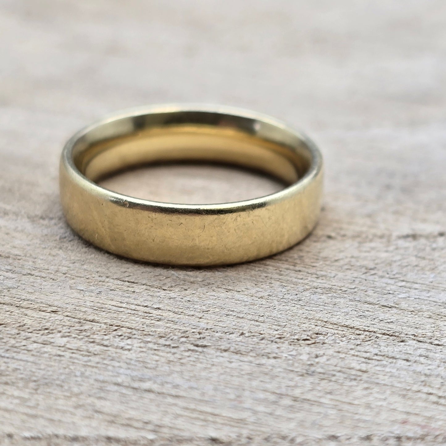 Bague Alliance Or Jaune 18K - T 52