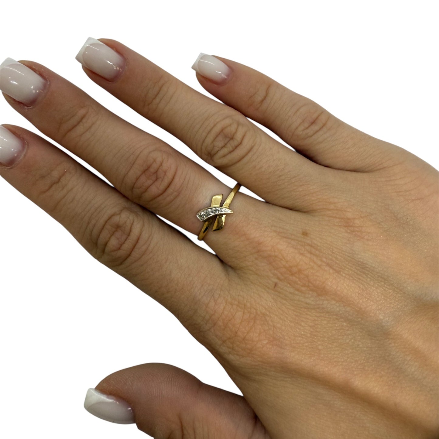 Bagues en Or avec Diamants 18K Taille-52