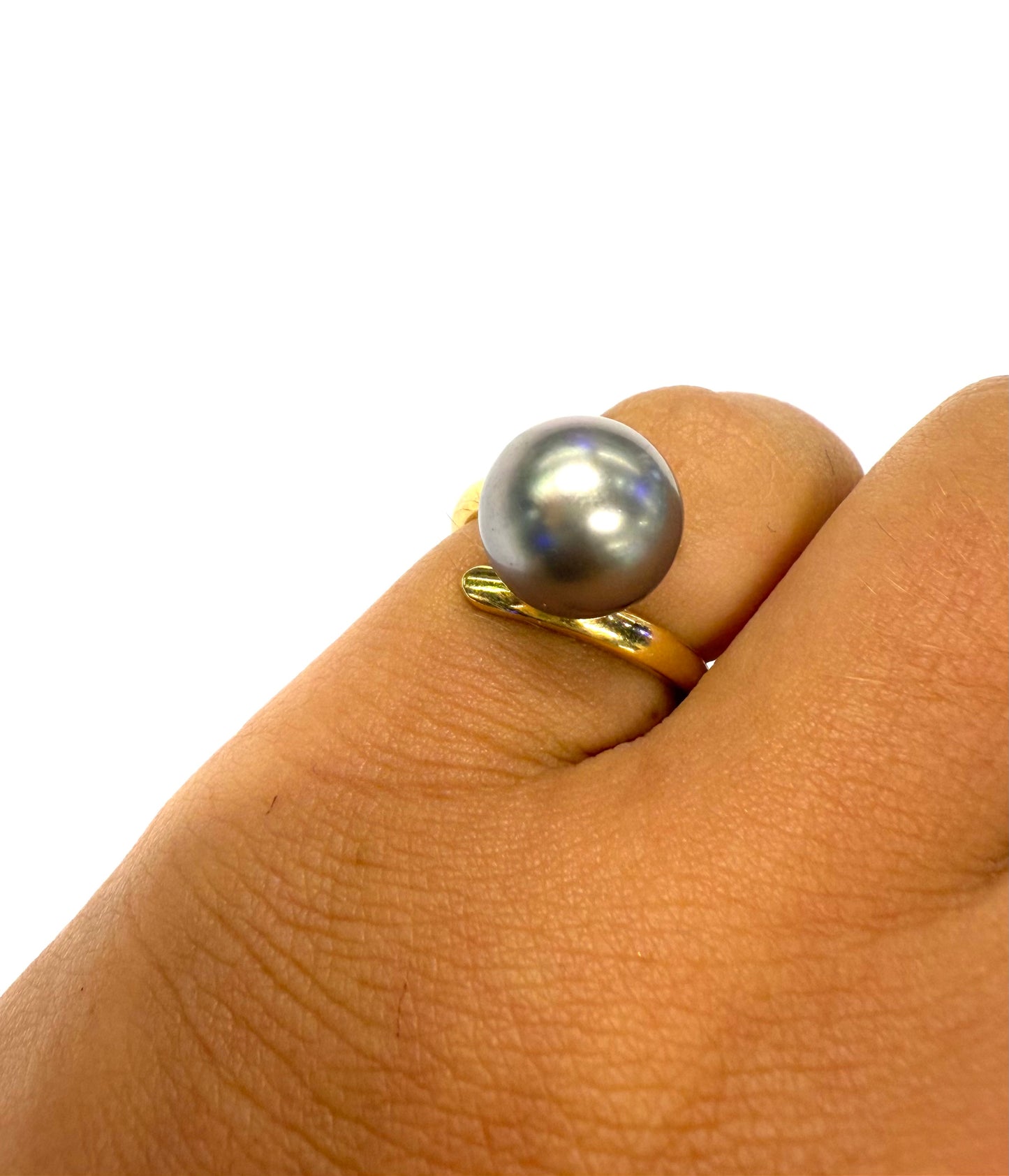 Bague en or jaune 18k Taille-48