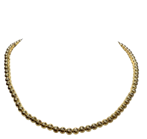 Collier Ras du Cou Or Jaune 18k 7.99 Grs
