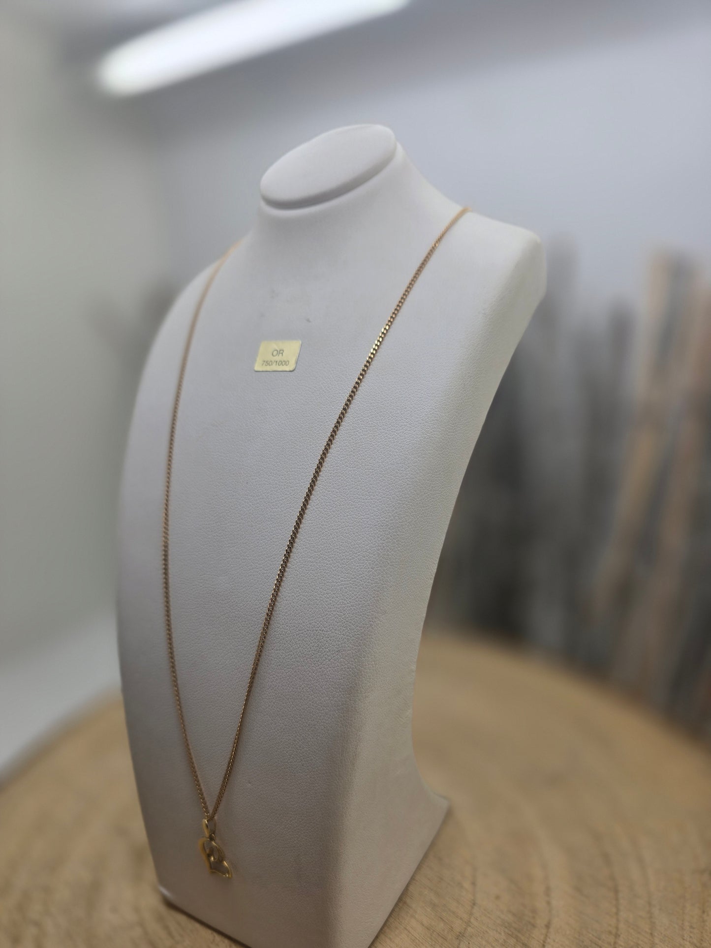 Collier Matinée en Or Jaune 18K 3.92 Grs
