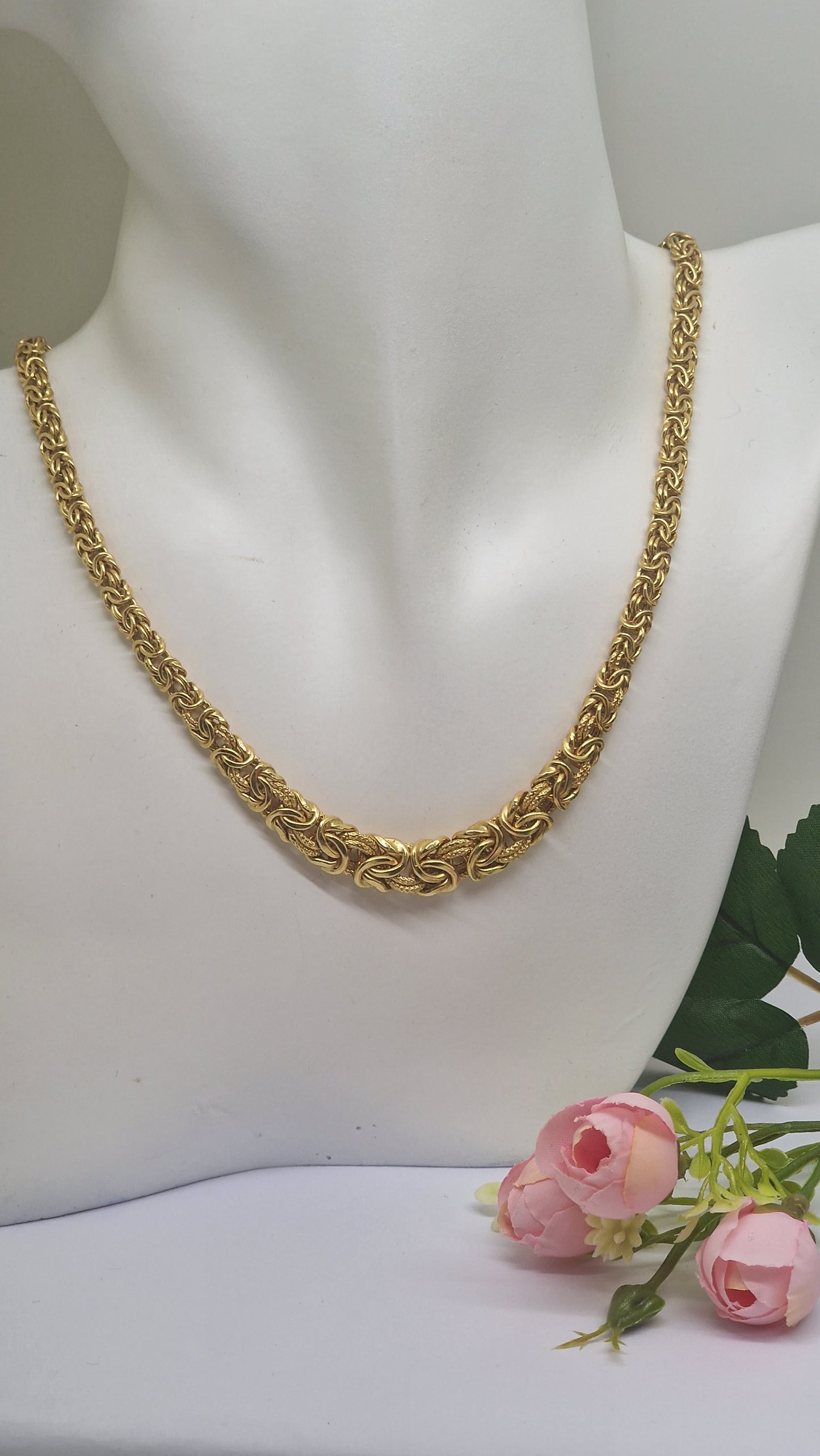 Collier Princesse en Or Jaune 18k 22.47 Grs