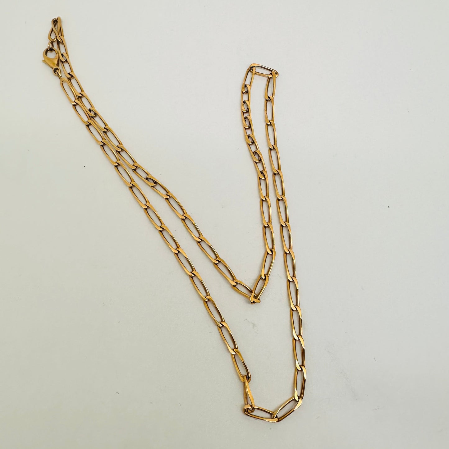 Collier Matinée Or Jaune 18 Carats, Maille Cheval – 14.7Grs