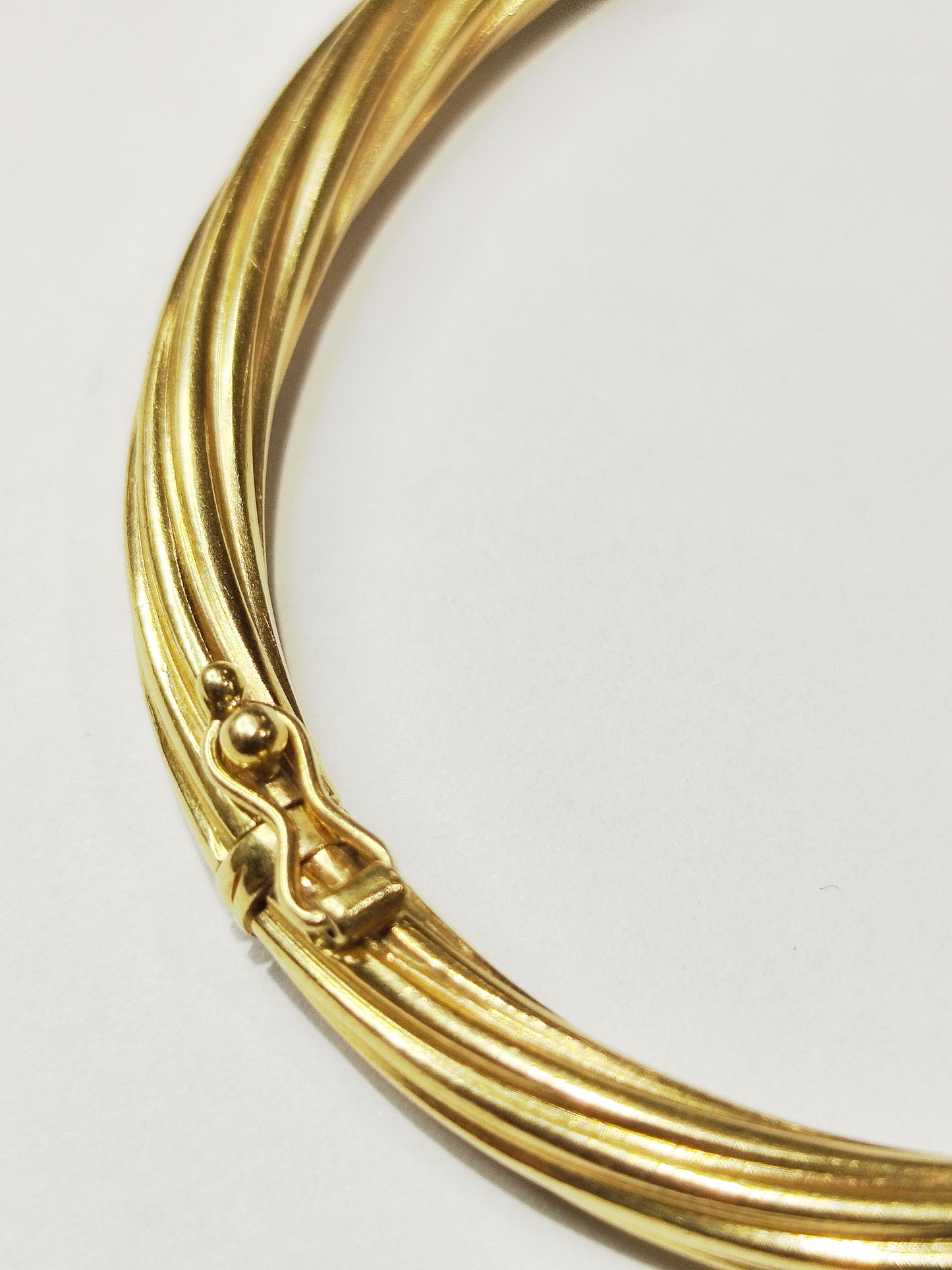 Bracelet Jonc en Or Jaune 18K 16.59 Grs