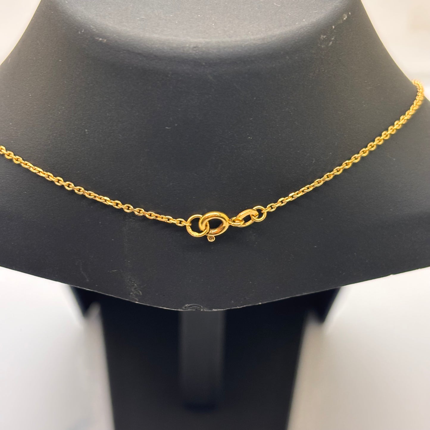 Collier Princesse Or Jaune 18K Diamants Perles - 3.32 Grs