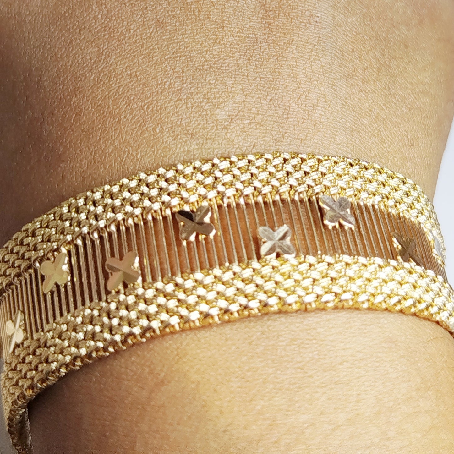 Bracelet Jonc Or Jaune 18K 54.17 Grs