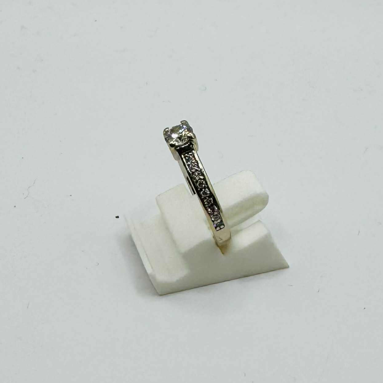 Bague Demi Tour en Or Gris 18K Taille-51