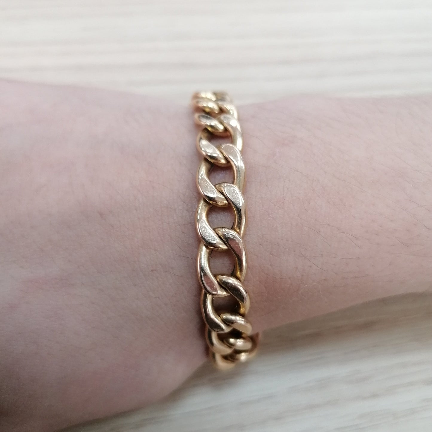 Bracelet en or jaune 18K 21.36 Grs