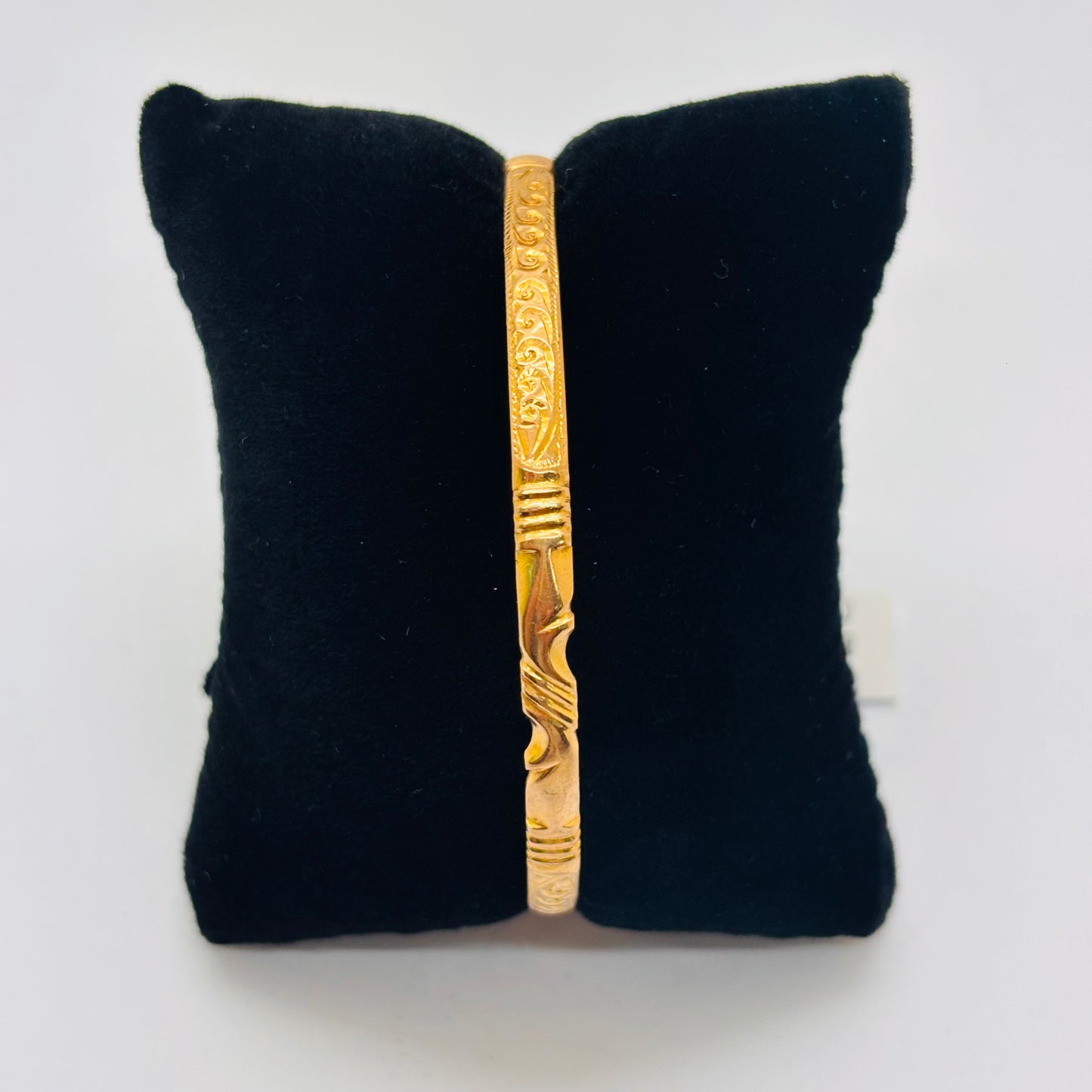 Bracelet jonc en or jaune 18K 13.29 Grs