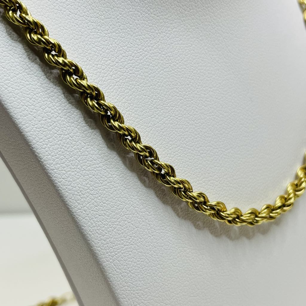 Collier Sautoir Or Jaune 18K 11.80 Grs