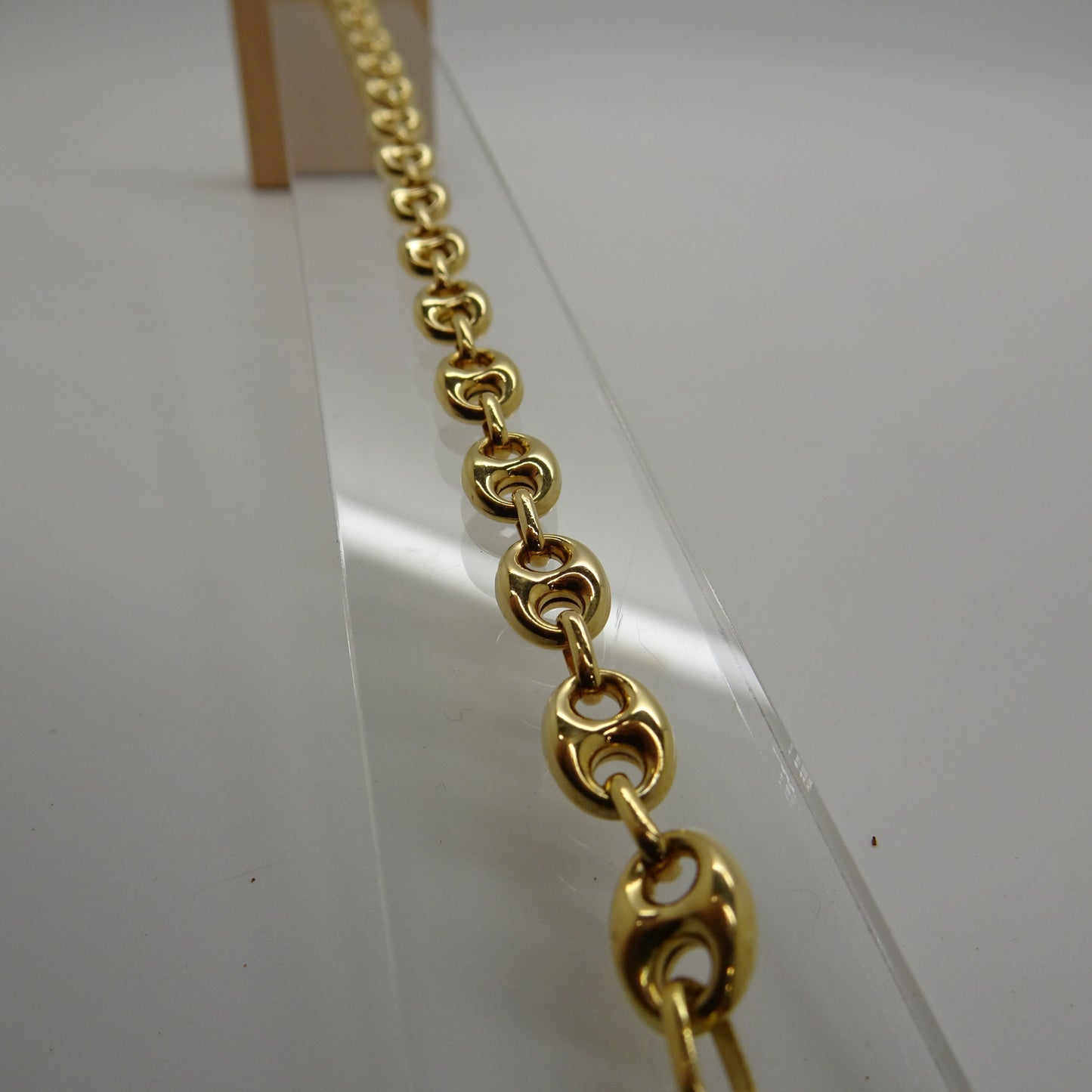 Bracelet maille Grain de Café