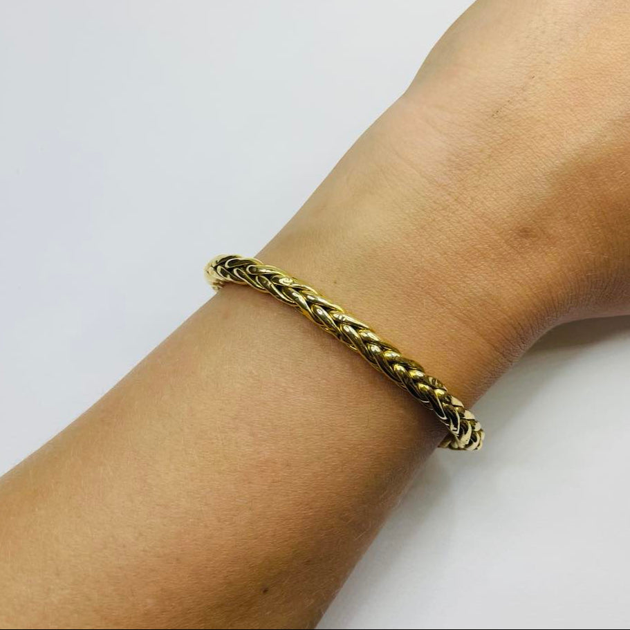 Bracelet Chaine en Or Jaune 18K 12.59 Grs