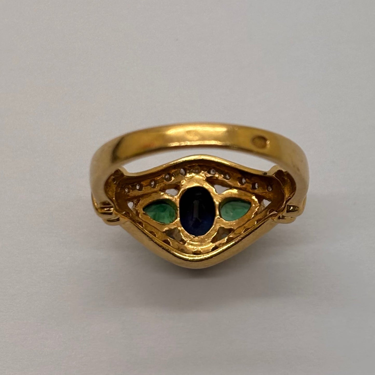 Bague en or jaune 18K Taille-54