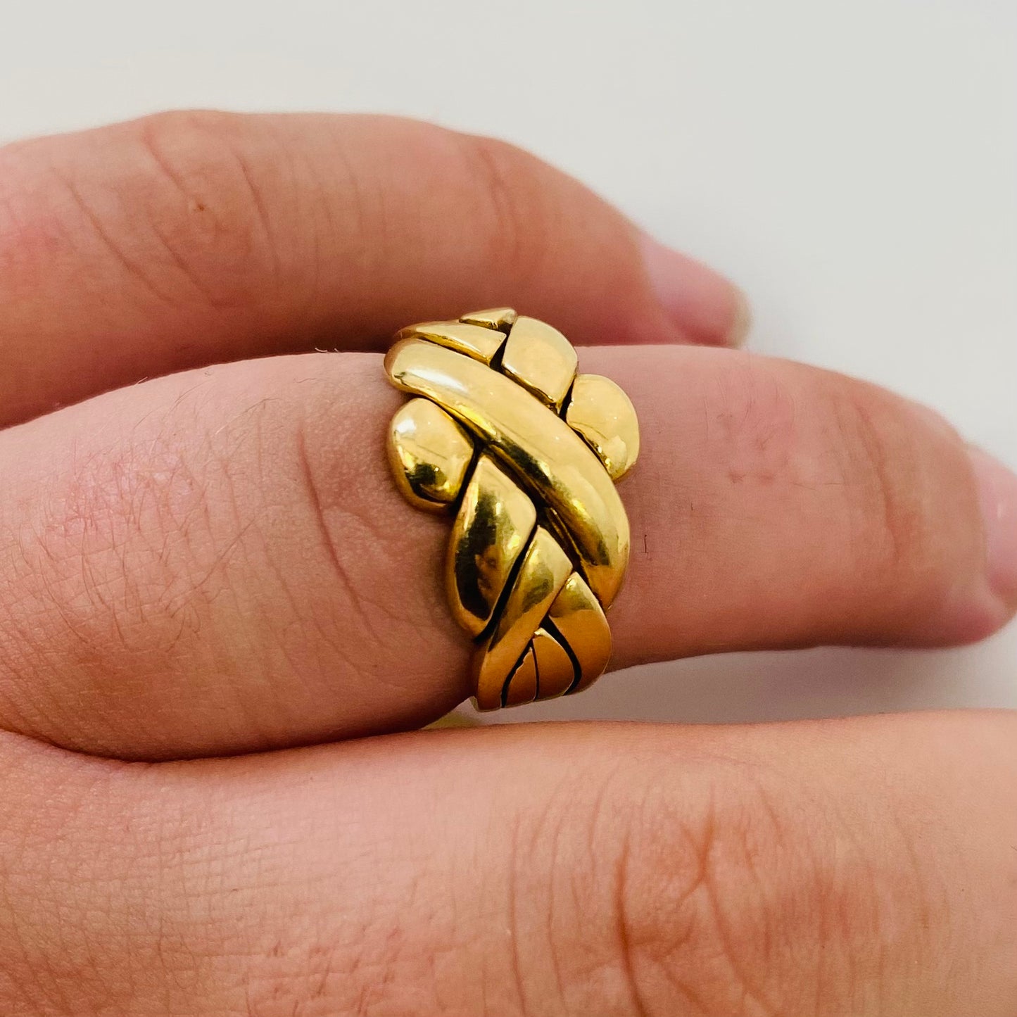 Bague Jonc en Or Jaune
