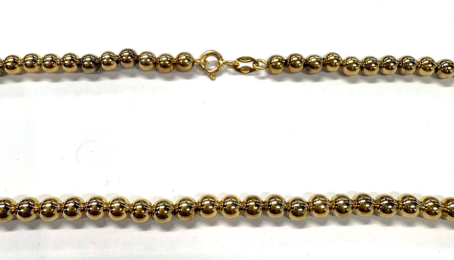 Collier Ras du Cou Or Jaune 18k 7.99 Grs